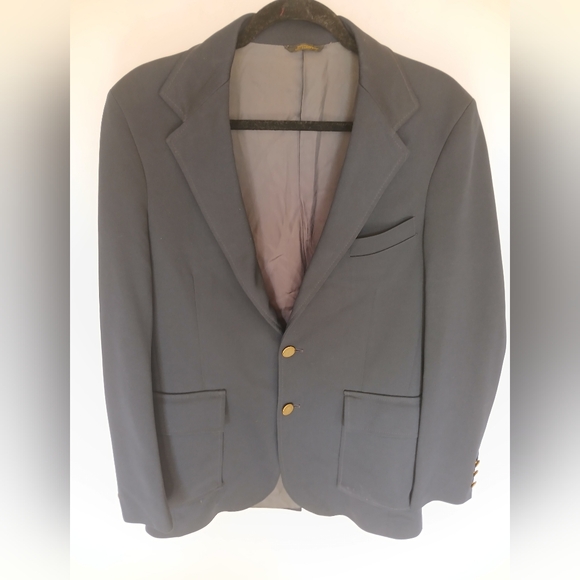 Vintage Haggar Navy Blue Blazer. - Picture 6 of 11